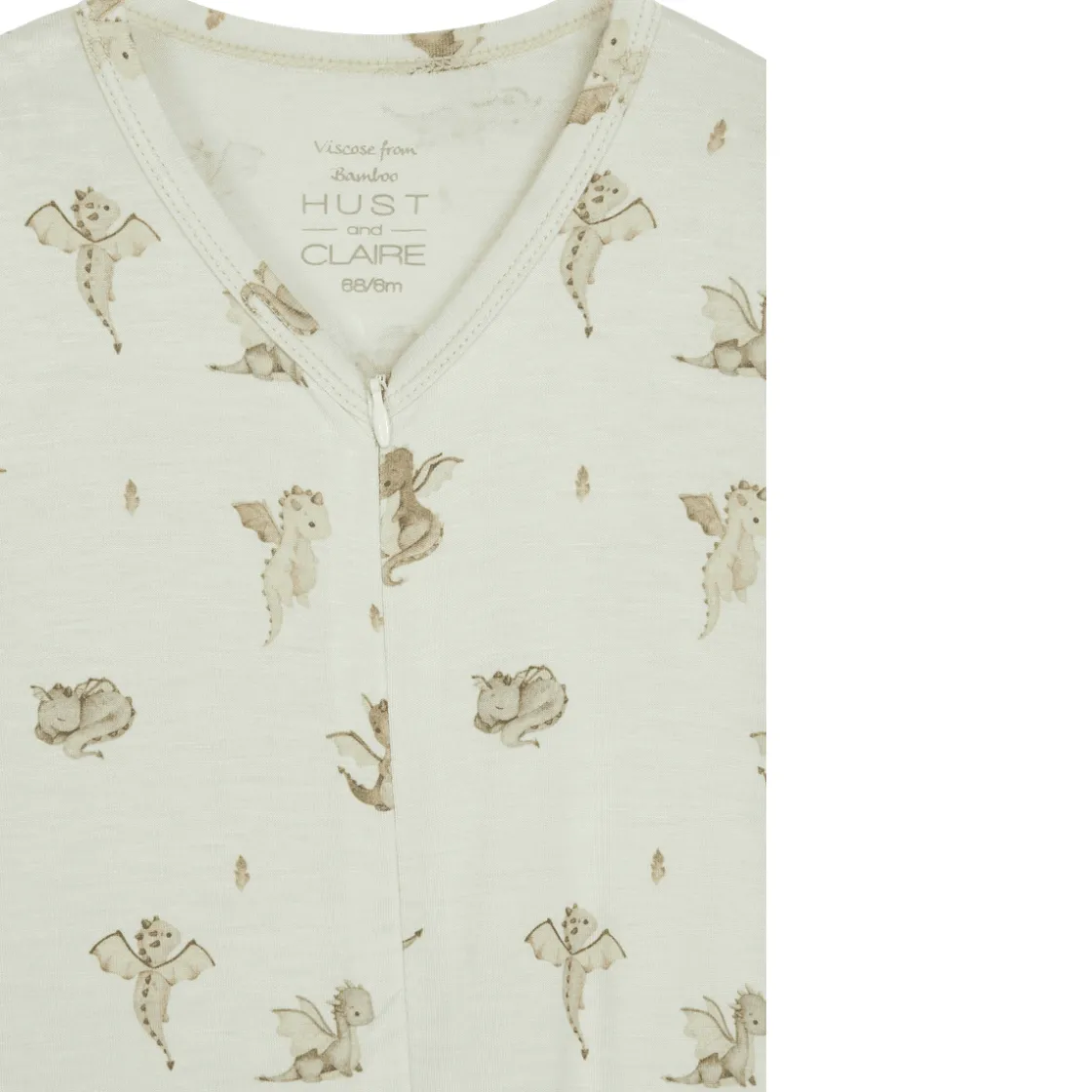 Clearance Hust and Claire Mulle heldress i bambus, Green Hint Heldresser & Pyjamaser Jente | Heldresser & Pyjamaser Gutt