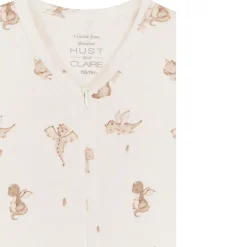 Discount Hust and Claire Mulle heldress i bambus, Ivory Heldresser & Pyjamaser Jente | Heldresser & Pyjamaser Gutt