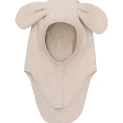 Best Balaclava bommulsfleece m.fôr, Camel Melange Vår- Og Høstluer Barn | Vår- Og Høstluer Baby