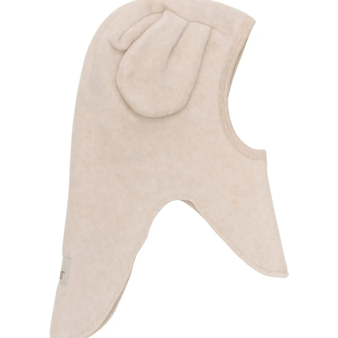 Best Balaclava bommulsfleece m.fôr, Camel Melange Vår- Og Høstluer Barn | Vår- Og Høstluer Baby