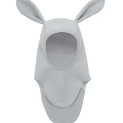 Best Balaclava bomullsfleece kaninører, Light Grey Mel Vår- Og Høstluer Barn | Vår- Og Høstluer Baby