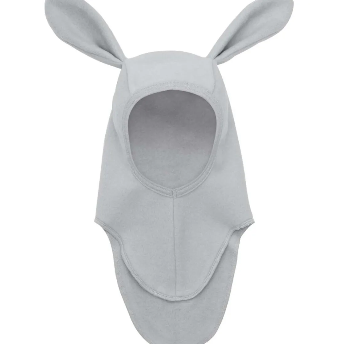 Best Balaclava bomullsfleece kaninører, Light Grey Mel Vår- Og Høstluer Barn | Vår- Og Høstluer Baby