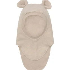 Online Balaclava bomullsfleece m.fôr, Camel Melange Vår- Og Høstluer Barn | Vår- Og Høstluer Baby