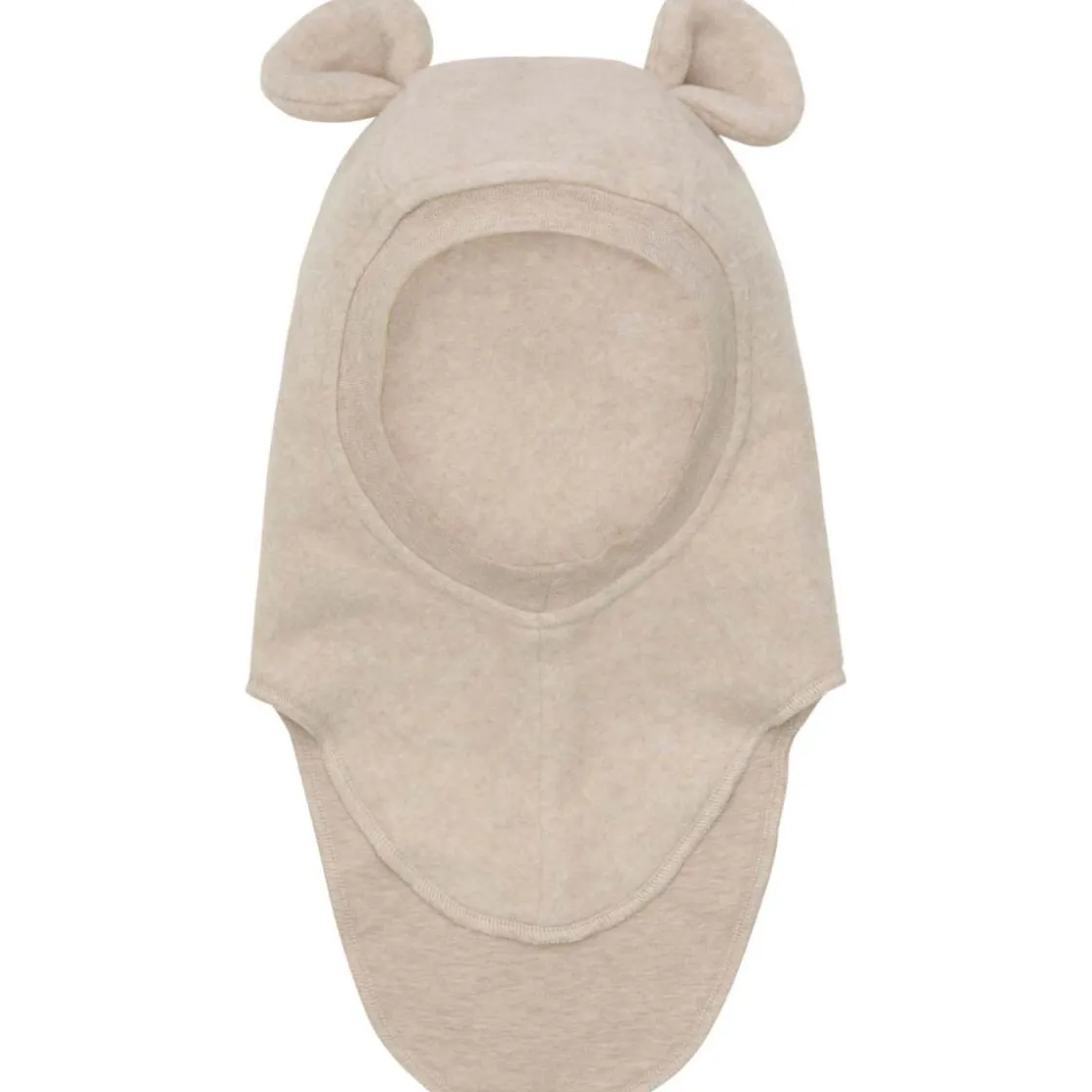Online Balaclava bomullsfleece m.fôr, Camel Melange Vår- Og Høstluer Barn | Vår- Og Høstluer Baby