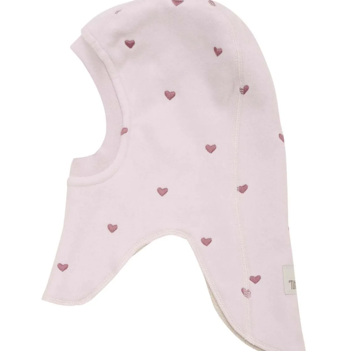 New Balaclava bomullsfleece m/broderi, Cloud Gray Vår- Og Høstluer Barn | Vår- Og Høstluer Baby