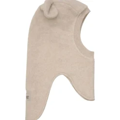 Online Balaclava bomullsfleece m.fôr, Camel Melange Vår- Og Høstluer Barn | Vår- Og Høstluer Baby
