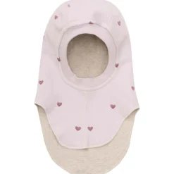New Balaclava bomullsfleece m/broderi, Cloud Gray Vår- Og Høstluer Barn | Vår- Og Høstluer Baby