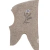 Online Balaclava i ull broderte blomster, Camel M. Vinterluer Barn | Vinterluer Baby