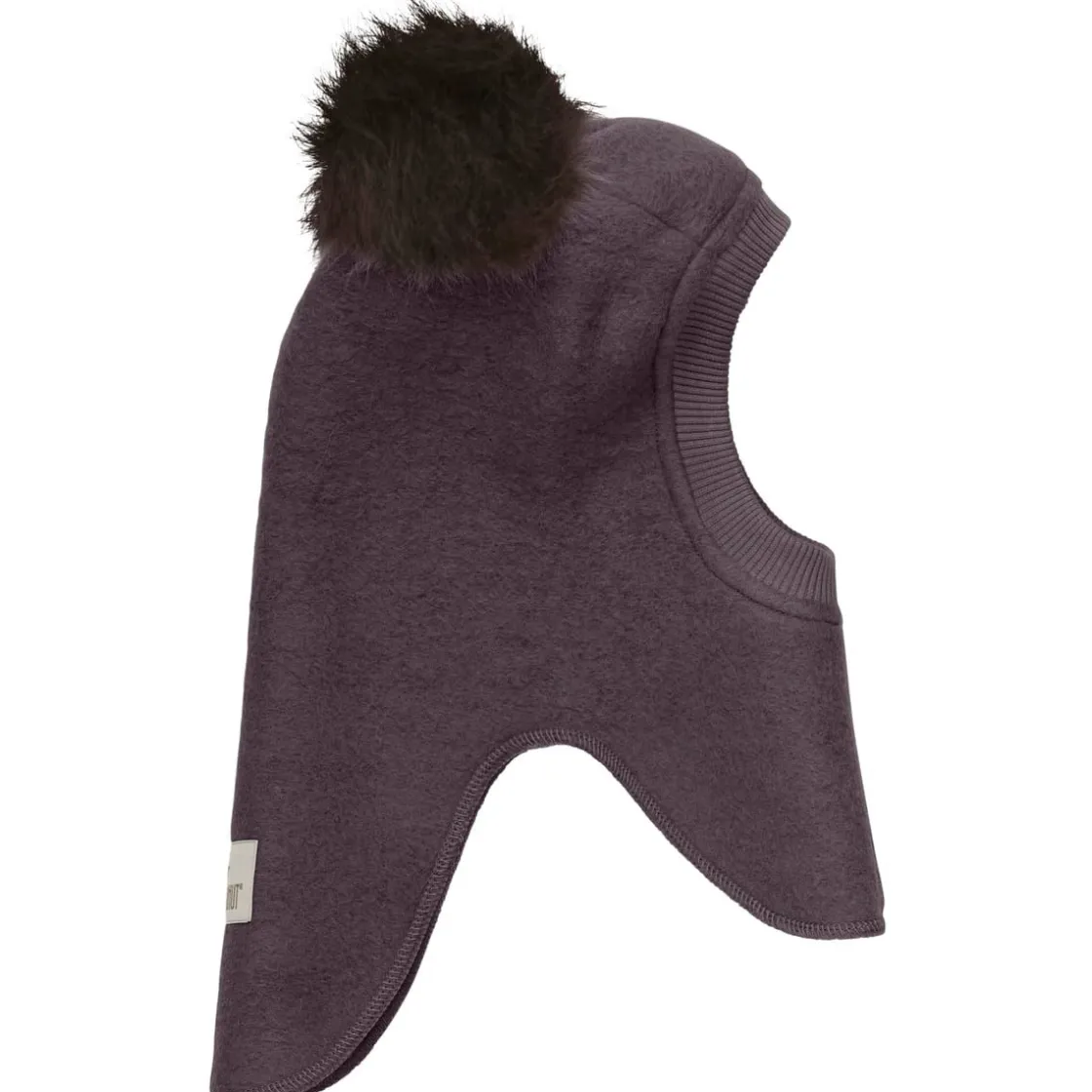 Discount Balaclava lue tovet ull og dusker, Raisin Vinterluer Barn | Vinterluer Baby