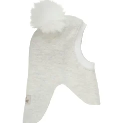 New Balaclava lue tovet ull og dusker,Snow White Vinterluer Barn | Vinterluer Baby