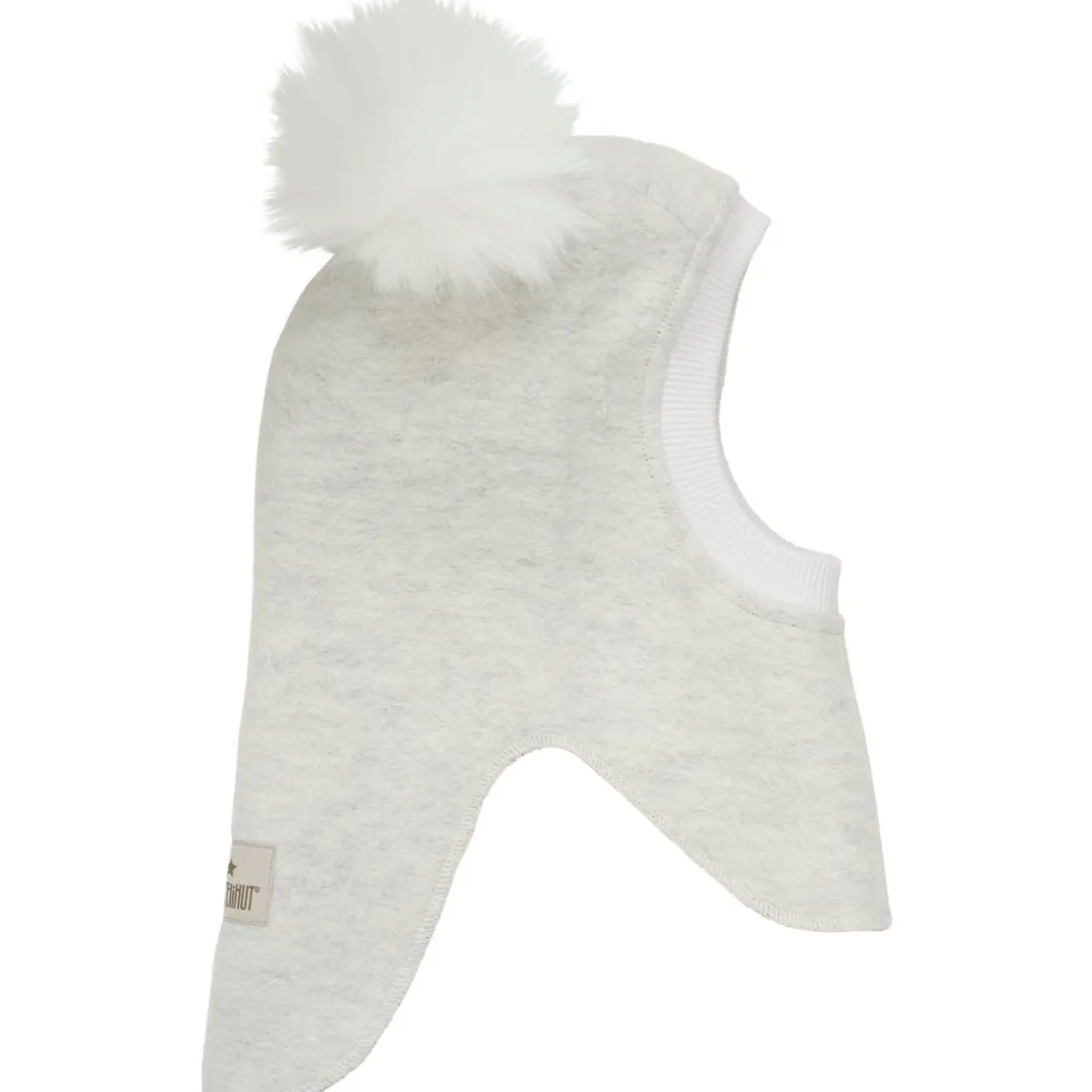 New Balaclava lue tovet ull og dusker,Snow White Vinterluer Barn | Vinterluer Baby