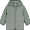 Online bomullsfleece jakke med ører, Lily Pad Melange Fleece Barn | Jakker Barn