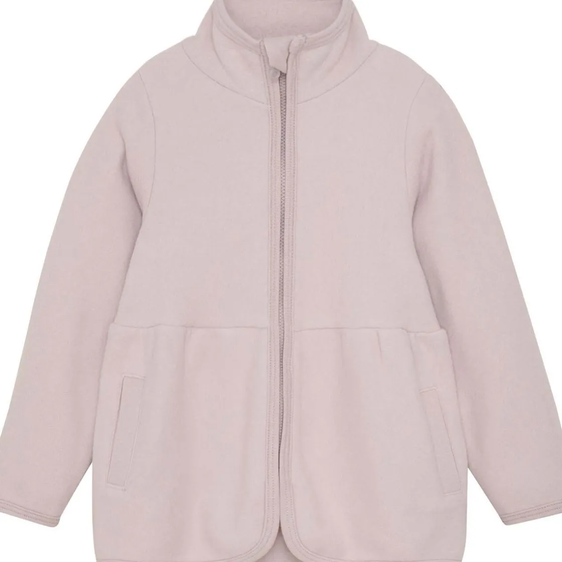 Clearance bomullsfleece jakke til barn, Cloud Gray Fleece Barn | Jakker Barn