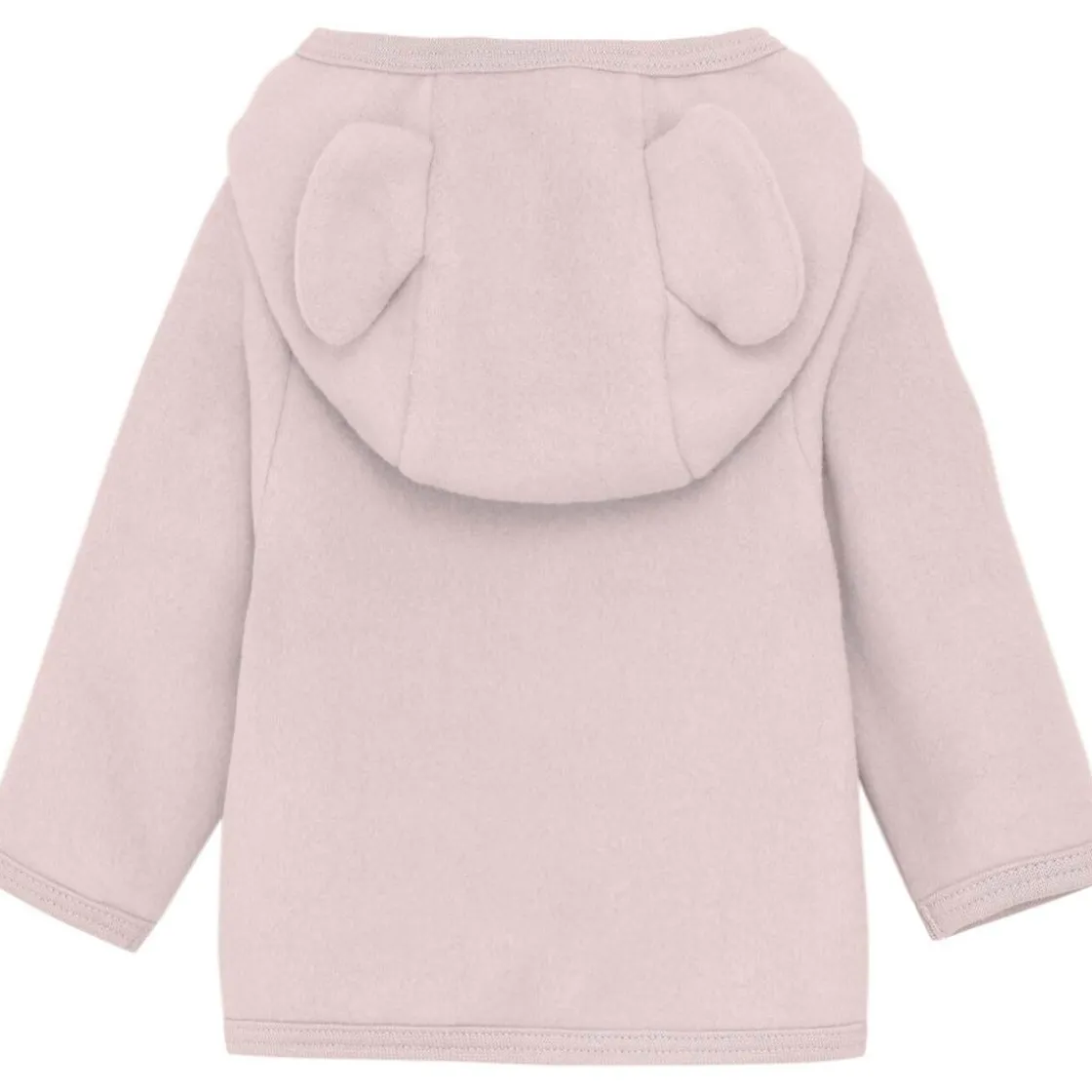 Hot bomullsfleece jakke med ører, Cloud Gray Fleece Barn | Jakker Barn