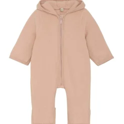 Fashion bomullsfleecedress med ører, Mahogany Rose Heldresser / Kjøredresser Baby | Heldresser & Pyjamaser Jente