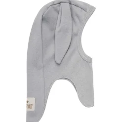 Sale Jersey balaclava med ører, Light Grey Melange Vår- Og Høstluer Barn | Vår- Og Høstluer Baby