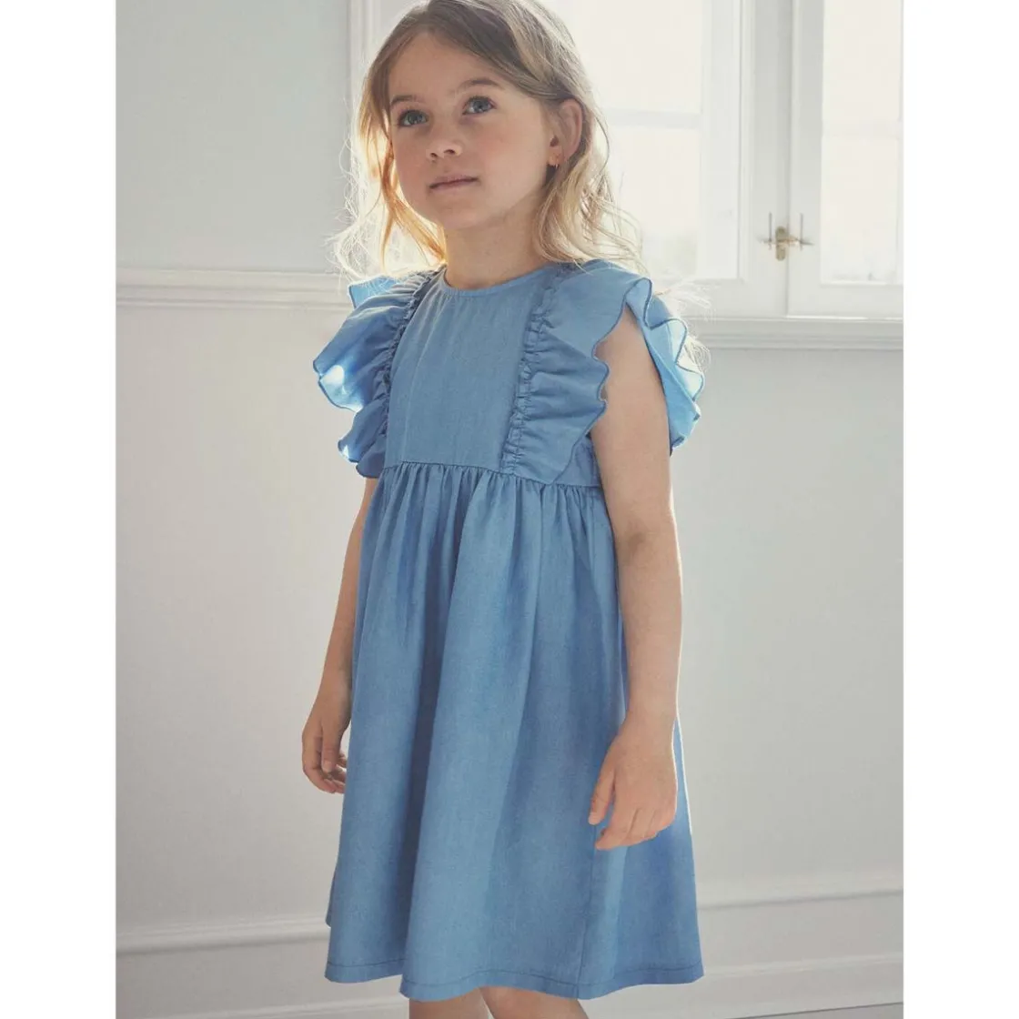 Best kjole til barn og baby, Soft Chambray Penklær Jente | Penklær Jente