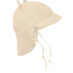 Clearance Muslin solhatt m/ører, Irish Cream Solhatter Barn | Solhatter Baby