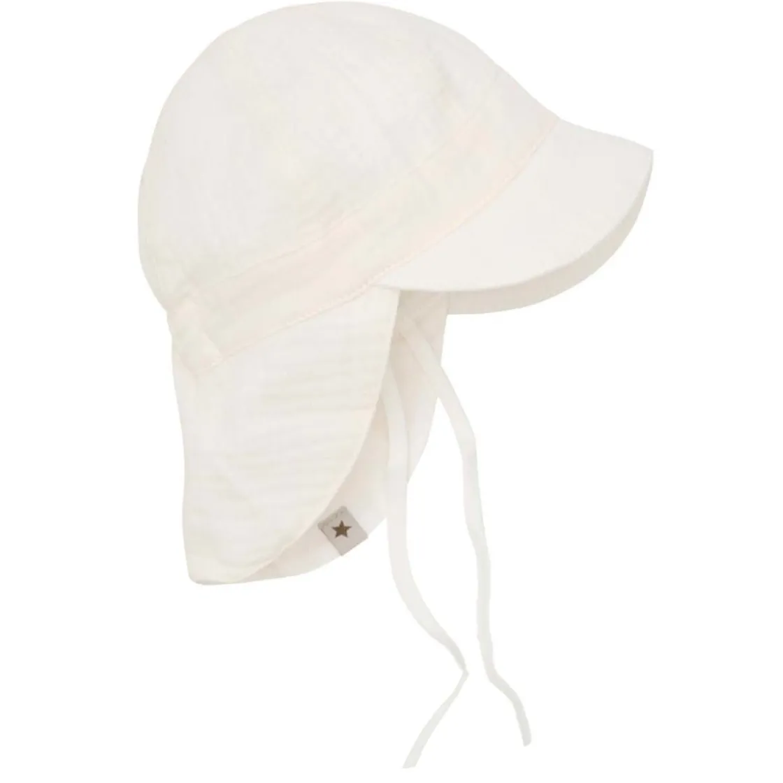 Clearance Muslin solhatt til baby, Antique White Solhatter Barn | Solhatter Baby