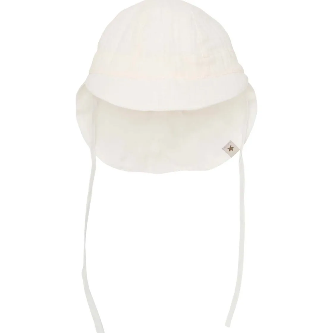 Clearance Muslin solhatt til baby, Antique White Solhatter Barn | Solhatter Baby