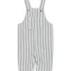 Hot overall til baby m/striper, Quiet Harbor Rompere Baby Gutt | Shortser Baby Gutt