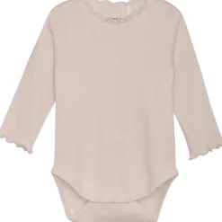 New Rib body, Sepia Rose Bodyer Baby Jente