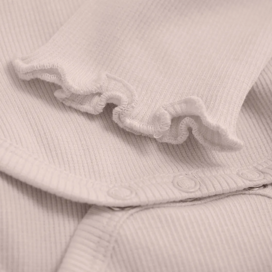 New Rib body, Sepia Rose Bodyer Baby Jente