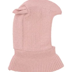 Best strikket balaclava i ull m/ører, Ash Rose Vår- Og Høstluer Baby | Vinterluer Baby