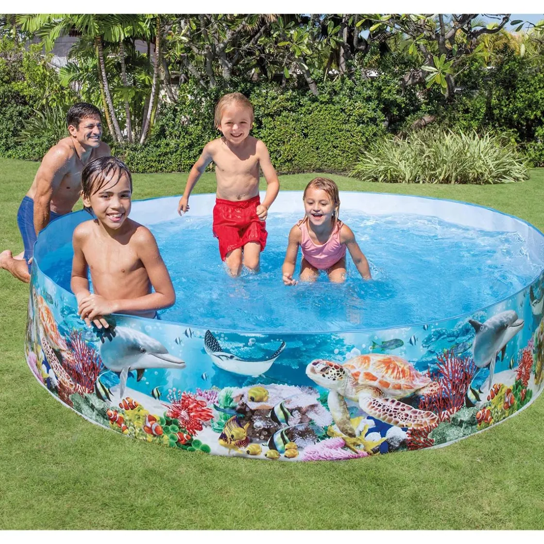 Fashion Sea Friends badebasseng, 3 år+ Vannleker