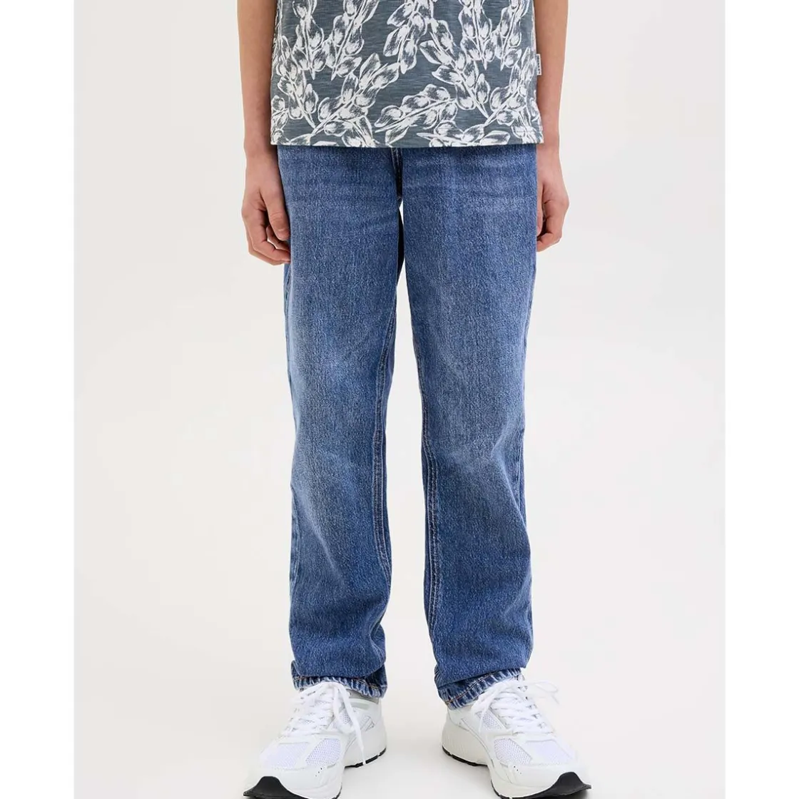 Discount Jack & Jones Junior Clark 123 jeans, Blue Denim Bukser Gutt 8-16 År | Bukser Baby Gutt
