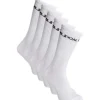 Online Basic 5-pack tennissokker, White Sokker Gutt 8-16 År | Sokker Gutt