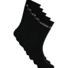 Online Basic 5-pack tennissokker, Black Sokker Gutt 8-16 År | Sokker Gutt