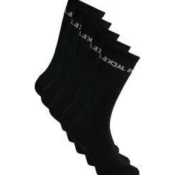 Online Basic 5-pack tennissokker, Black Sokker Gutt 8-16 År | Sokker Gutt