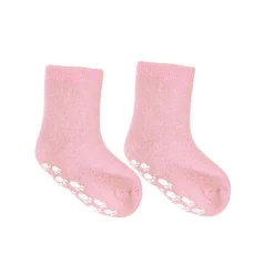 Sale antiskli sokker til barn i ull, rosa Ulltøfler Og Ullsokker Baby | Sokker Baby Jente