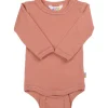 Clearance Aqua Flora body i sommerull, Salmon Ullbody Og Ullgensere Baby | Ullbodyer Baby Jente