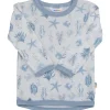 New Aqua Flora genser i sommerull, Light blue Ullgensere Gutt 3-10 År | Gensere & Overdeler Gutt