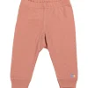 Outlet Aqua Flora leggings i sommerull, Salmon Ullbukser Baby | Bukser & Tights Jente