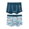 Best ATV 2-pack boxer i bambus til barn, Blue Undertøy Gutt 8-16 År | Undertøy Gutt