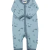 Fashion Fox heldress i ull/bomull, Blue Ulldresser & Ullpyjamaser Baby | Heldresser & Pyjamaser Gutt