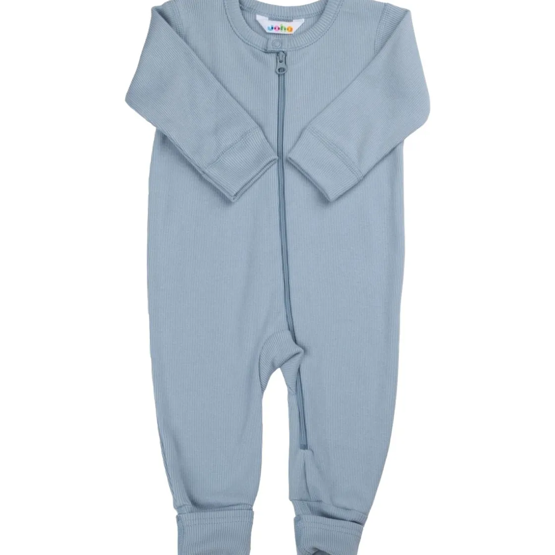 Outlet heldress til baby, Dusty blue Heldresser & Pyjamaser Gutt