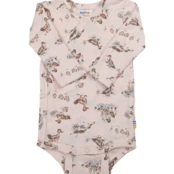 Best Lake omslagsbody i bambus, Pink Bodyer Baby Jente