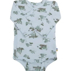 Outlet Lake omslagsbody i bambus, Light blue Bodyer Baby Jente | Bodyer Baby Gutt