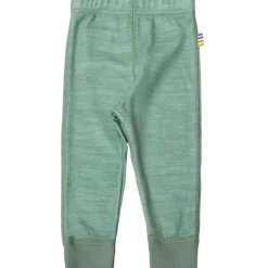 Hot Nature leggings i ull/bambus, Green YD Ullbukser Gutt 3-10 År | Ullbukser Baby