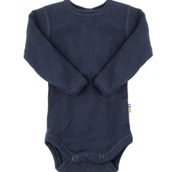 Fashion ribb body i ull, navy Ullbody Og Ullgensere Baby | Ullbodyer Baby Gutt