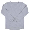 Discount ribb genser i merinoull til barn, light grey Ullgensere 8-16 År | Ullgensere Jente 3-10 År
