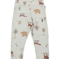 Outlet Wood animals leggings i ull, Lgt. Beige Ullbukser Gutt 3-10 År | Ullbukser Baby