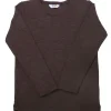 Best Wool melange genser i ull, Drk. Brown Ullgensere 8-16 År | Ullgensere Jente 3-10 År