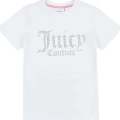 Outlet Diamante t-skjorte, bright white T-skjorte Jente 8-16 År | T-skjorter & Singleter Jente