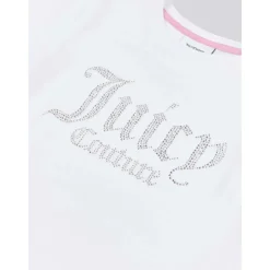 Outlet Diamante t-skjorte, bright white T-skjorte Jente 8-16 År | T-skjorter & Singleter Jente