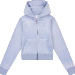 Online Tonal velour hettejakke, Jacaranda Gensere Jente 8-16 År | Gensere & Overdeler Gutt